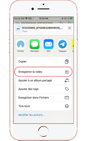 telecharger reel instagram iphone