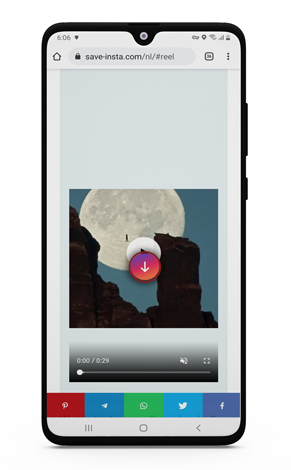Bewaar Instagram Reels online