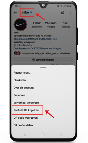 Insta profielfoto viewer