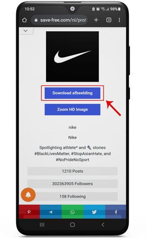 instagram profielfoto van anderen bekijken