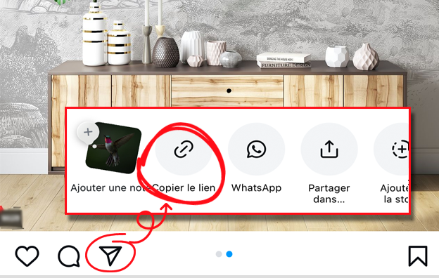 télécharger sur Instagram