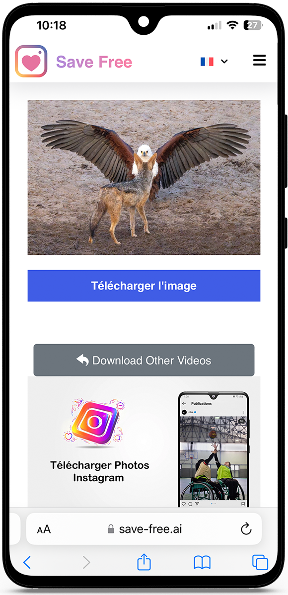 télécharger photo instagram