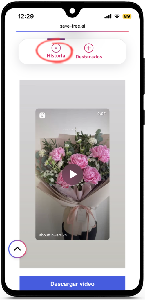 Ver la historia de Instagram sin ser visto
