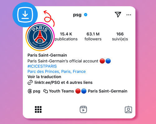 profil instagram telecharger