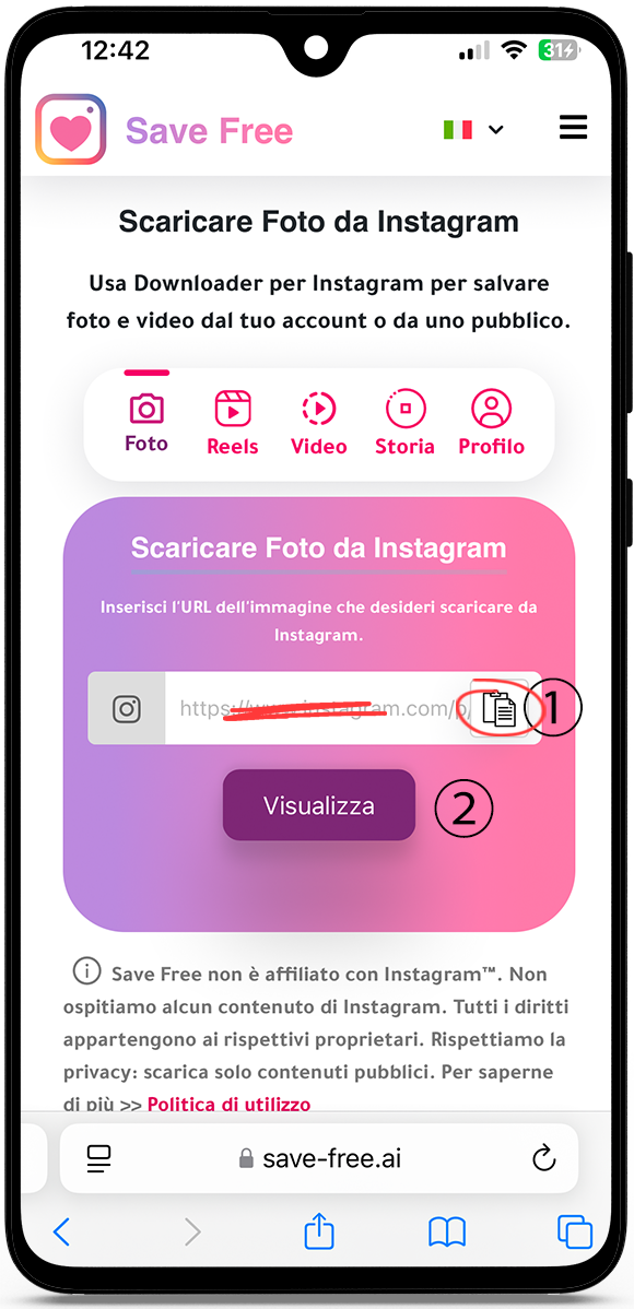 Scaricare Foto da Instagram