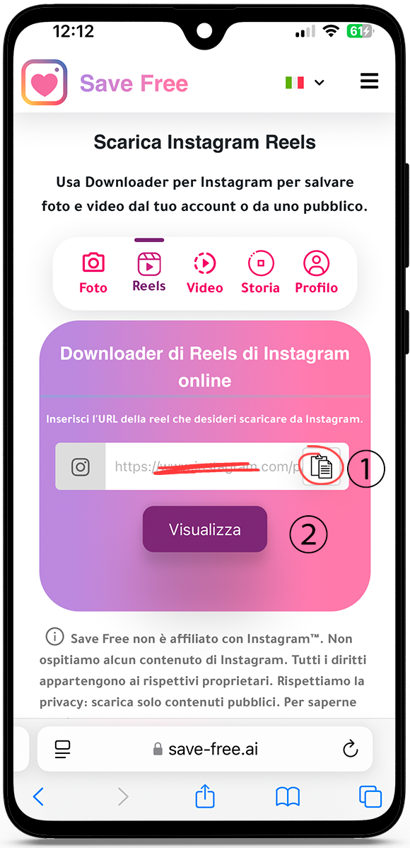 Scarica Instagram Reels