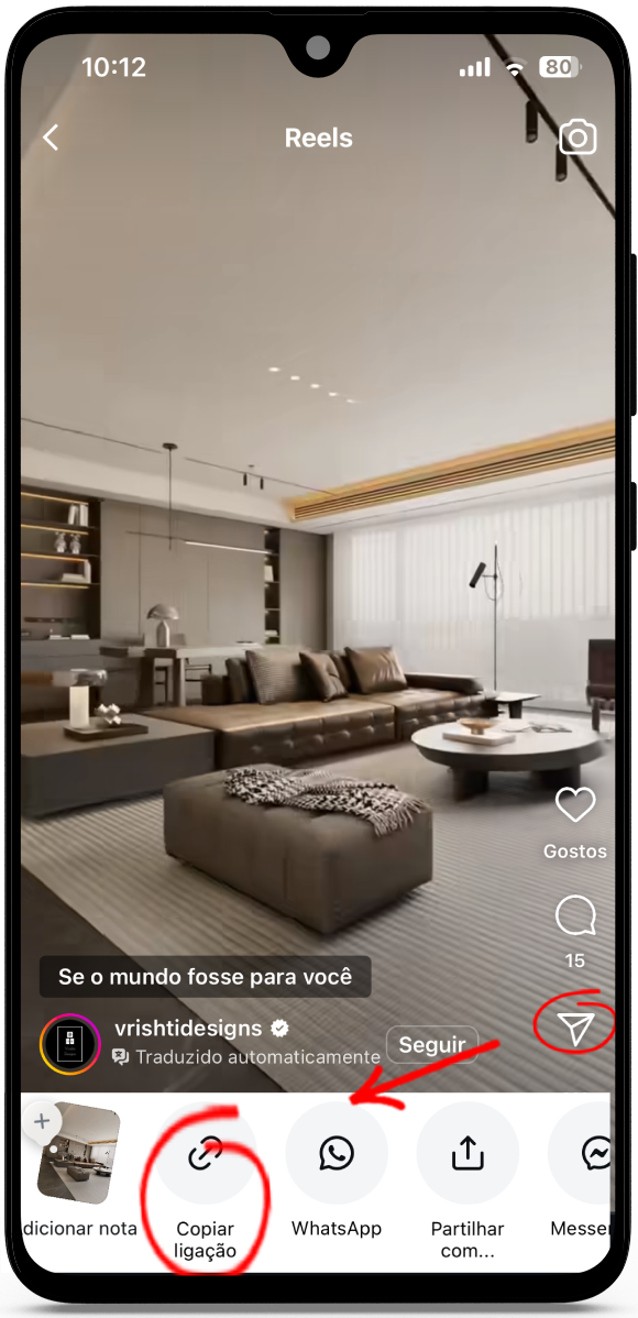 baixar reels instagram