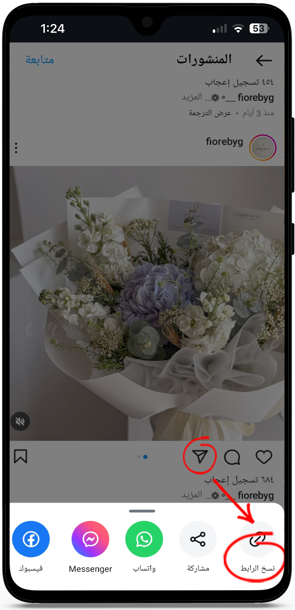 التحميل من الانستقرام