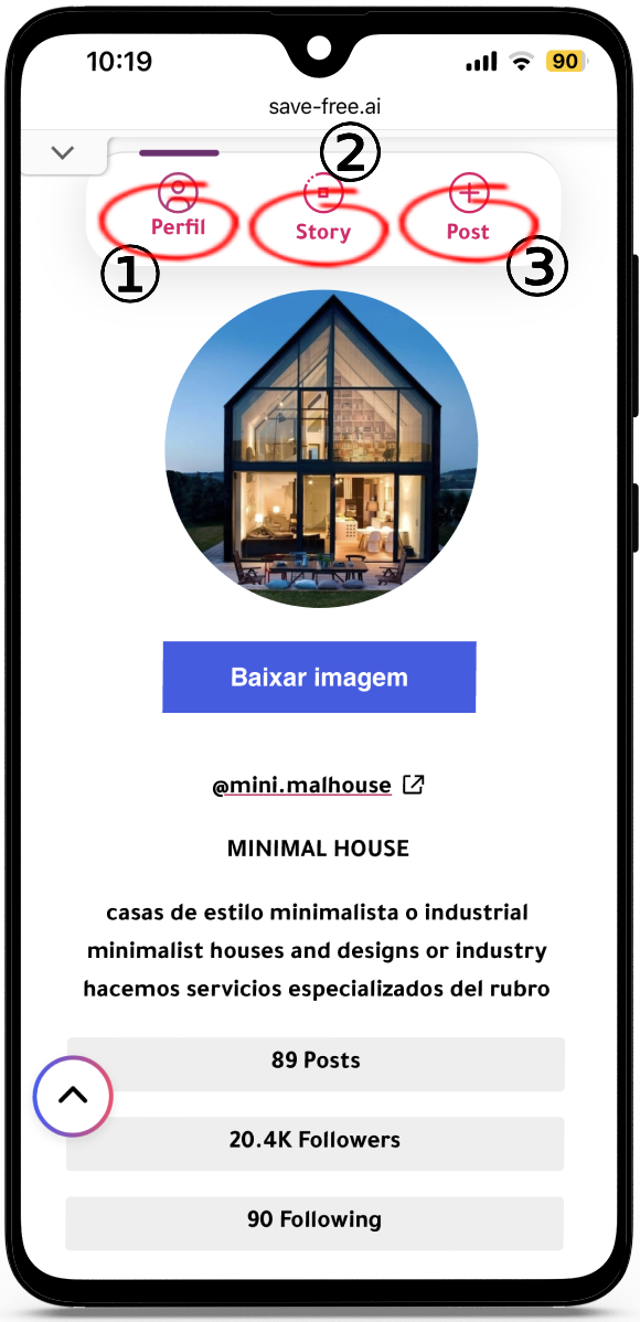 Visualizador do instagram anonimo
