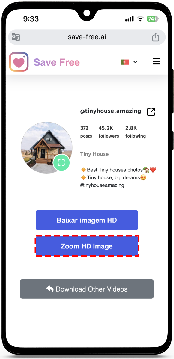 baixar foto perfil instagram