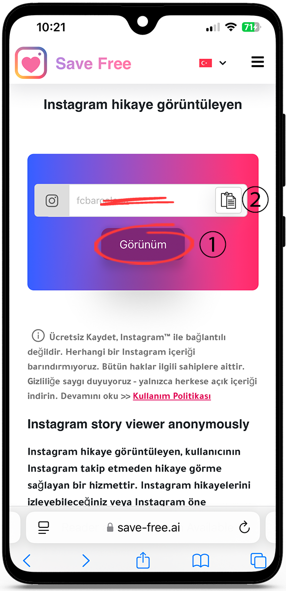 Instagram Görüntüleyici