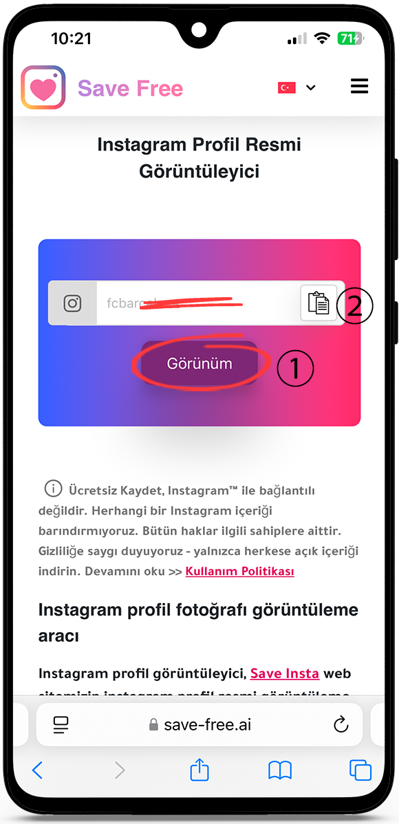 Instagram Görüntüleyici